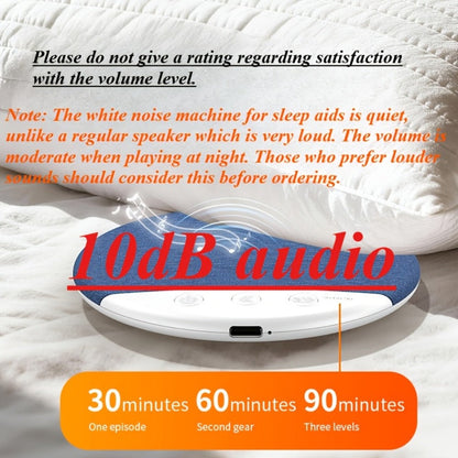 Ultra Slim Under Pillow Sleep Speaker with White Noise, Bluetooth 5.4 Pillow Headphones for Side Sleepers, 30/60 Min Auto Sleep Timer, Lightweight Bone Conduction Sound Design for Sleeping, Insomnia Relief & Relaxation – Blue