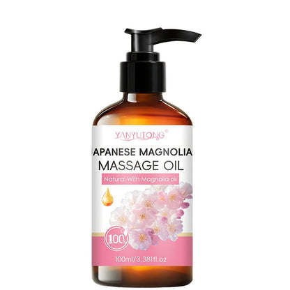 100 ml Pump-Bottle Massage Oil in Lavender, Sakura, Cinnamon Apple or Rosemary, Plus Five-Bottle Gift Set