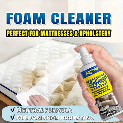 Dry Cleaning Spray for Sofa, Carpet & Leather – Waterless Fabric Stain Remover Spray with Glycerin, Quick Upholstery Cleaner Safe for Indoor Furniture, Bedroom & Living Room Use