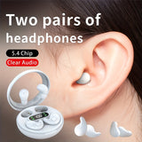 Oval white (two pairs of headphones in one box)