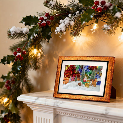Vintage-Style Picture Frame Set in 4 x 6 or 5 x 7-Inch Sizes with Five- or Ten-Frame Options