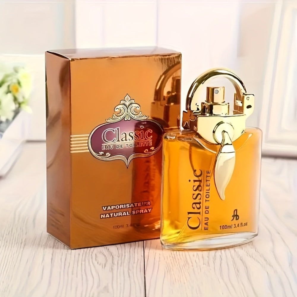 Eau de Parfum Osmanthus for Women in Golden 100ml Bottle with Ornate Round-Cap Presentation