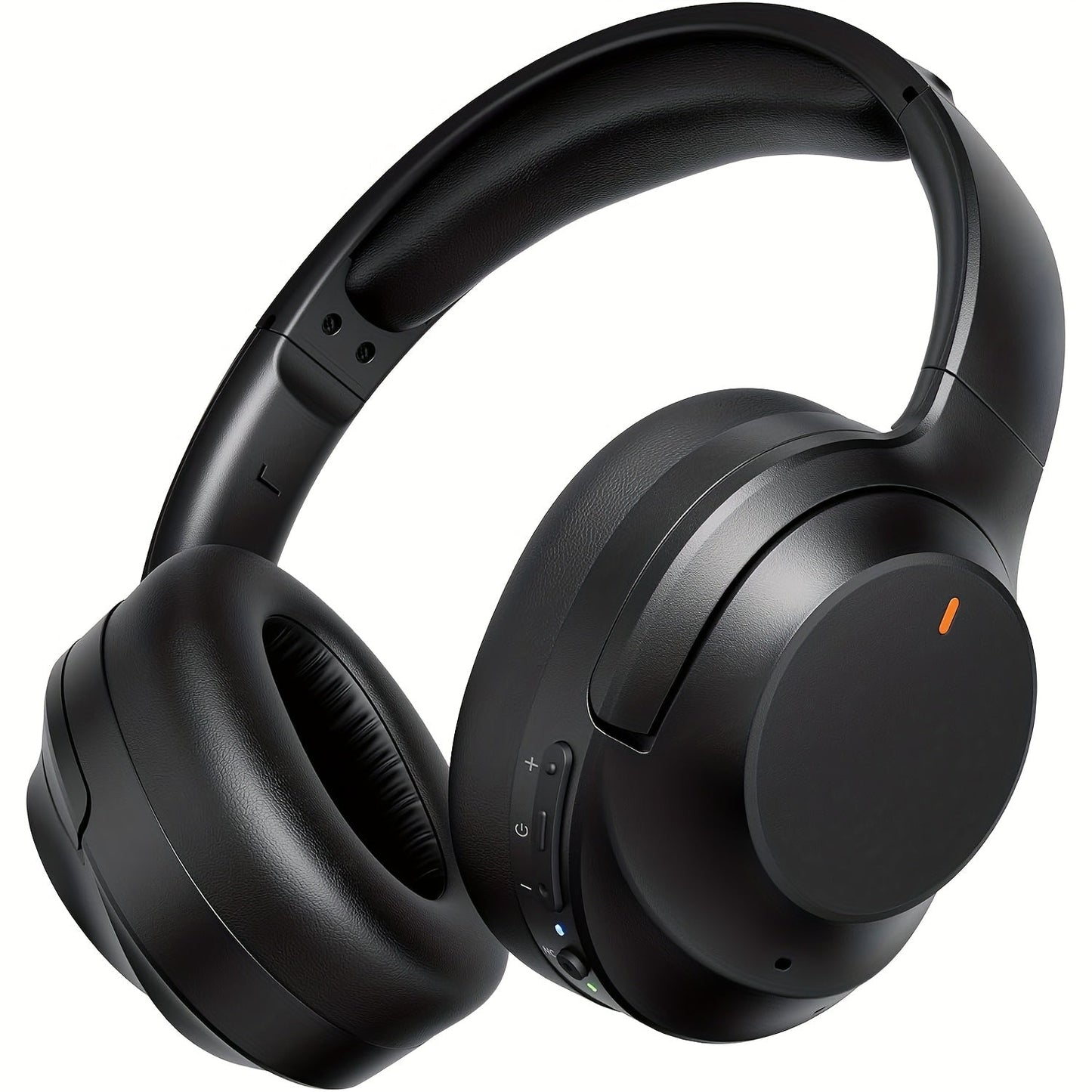 Hybrid ANC Over-Ear Wireless Headphones Hi-Fi Audio 45mm Drivers Memory Foam Ear Cups 30H Playtime ENC Microphone Bluetooth 5.3 for Travel Work Study Home Office