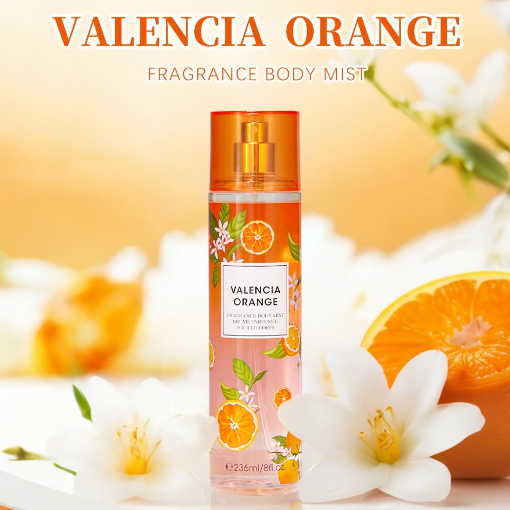 Floral and Fruit Body Mist Spray, 8 fl oz / 236ml in Fourteen Exact Scent Options for External Body Use