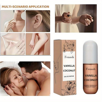 Tropical Perfume for Women Vanilla Coconut Beach Fragrance Spray 1.7 Oz Long Lasting Summer Scent Travel Size Pool Vacation Gift for Her