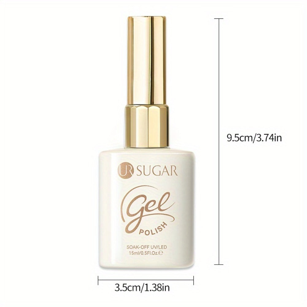 15ml CA14 Cat Eye Gel Polish in Plum Bordeaux with Magnetic Color Effect and UV/LED Lamp Curing Label