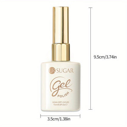 15ml CA14 Cat Eye Gel Polish in Plum Bordeaux with Magnetic Color Effect and UV/LED Lamp Curing Label