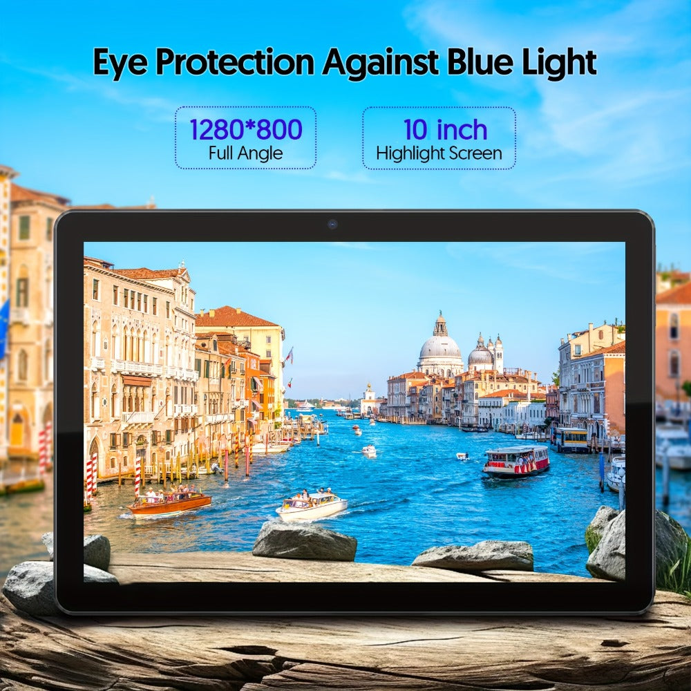Android Tablet 10-Inch with Android 13, 7GB Total RAM, 64GB Internal Storage and 1TB Expansion Support