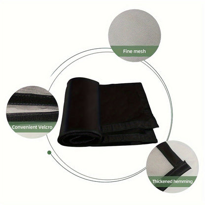 Garage Screen Door Magnetic Closure Heavy Duty Mesh Screen for 2-Car Garage, Hands-Free Walk-Through, Weather Resistant Pest Proof Bug Barrier, Easy Install, Fits Single & Double Garage Door Openings