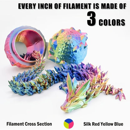 Gradient Tri-Color PLA Filament 1.75mm 250g 0.55lb – Three-Tone Color Transition Smooth Durable Printing for DIY Artistic Cosplay & Professional Projects Wide FDM Compatibility