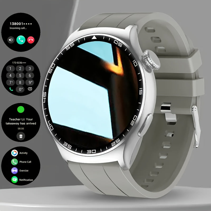 Smartwatch 1.52 Inch HD Touchscreen with Wireless Calling, Alloy Case and Camera Control in Two Colors