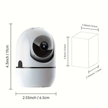 Security Camera 4MP Indoor Model with Dual-Band WiFi, 360 Pan-Tilt, Color Night Vision and Two-Way Audio