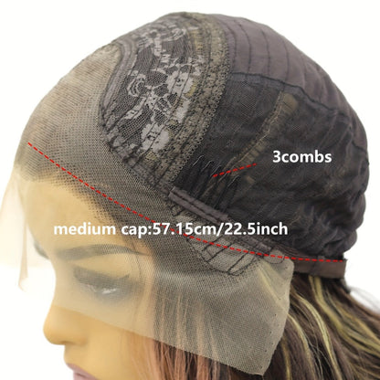 Synthetic Wig 13x4 Lace Front Loose Curly Wave, Glueless in 24- or 32-Inch Lengths for Parties