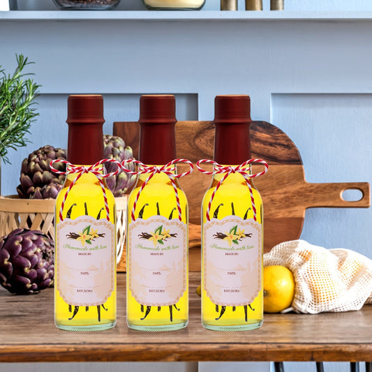 Small Sauce Bottles with Lids 5oz Sealed Inner Cover Set for Hot Sauce Salad Dressing Tomato Sauce Blueberry Fruit Vinegar - Kitchen Storage Condiment Bottles 12 16 24 36 Pack