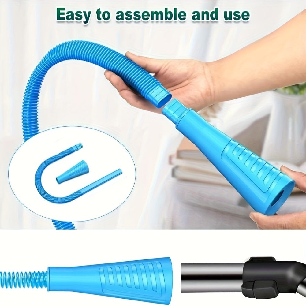 Flexible Dryer Vent Cleaner Kit with Vacuum Hose Attachment, Lint Brush and One-, Two- or Three-Piece Options