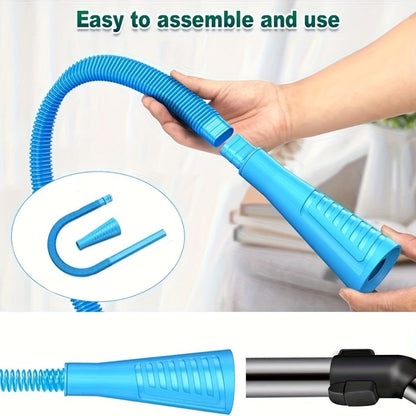 Flexible Dryer Vent Cleaner Kit with Vacuum Hose Attachment, Lint Brush and One-, Two- or Three-Piece Options