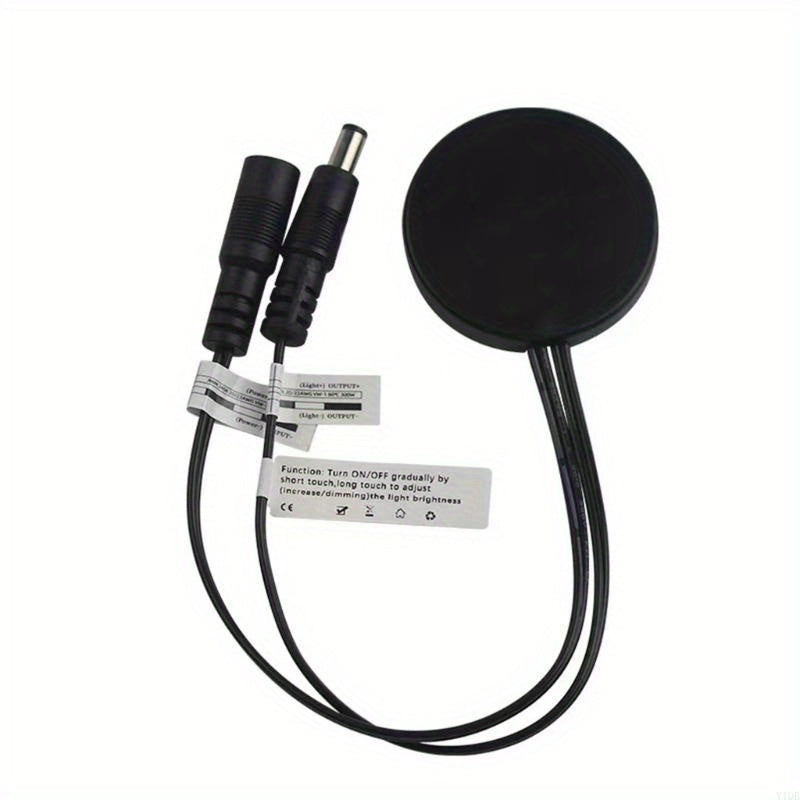 Hidden Touch Sensor LED Dimmer Switch DC 5-24V, Capacitive Touch Dimming Switch for LED Light Strip