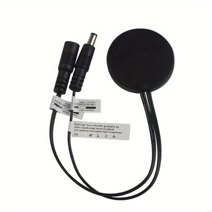 Hidden Touch Sensor LED Dimmer Switch DC 5-24V, Capacitive Touch Dimming Switch for LED Light Strip