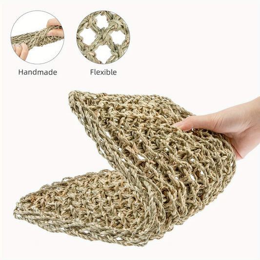 Reptile Hammock for Lizards – Large Bearded Dragon Hammock, Hanging Lizard Lounger for Tank, Chameleon Gecko Habitat Accessories, Reptile Tank Decor