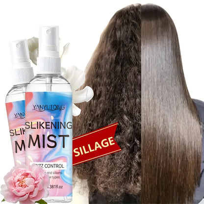 Perfumed Hair Mist Smoothing Spray 100ml — Heat Protection, Anti-Frizz, Moisturizing & Detangling Leave-In Formula | Long-Lasting