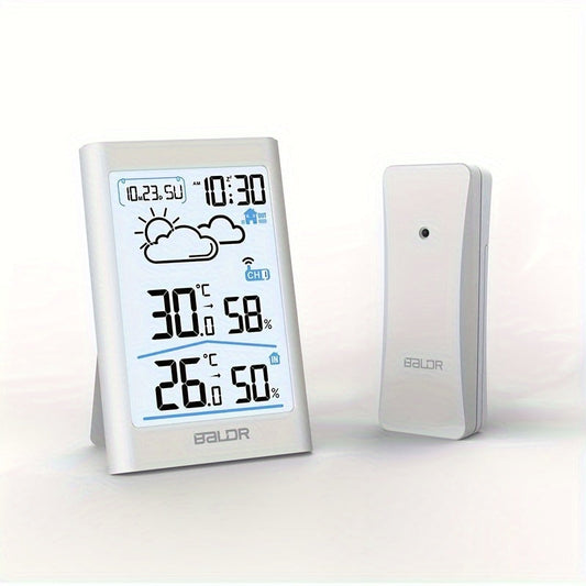 Home Weather Station | Wireless Indoor Outdoor Forecast Alarm Clock