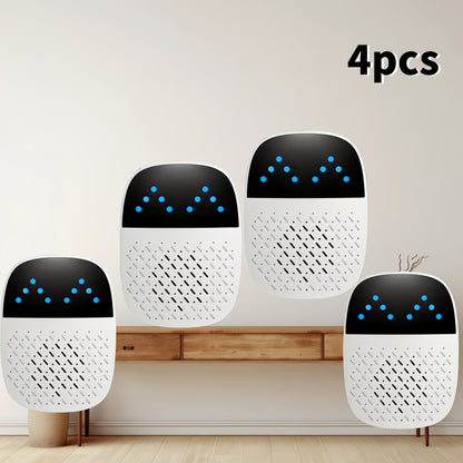 Ultrasonic Pest Repeller 4 Pack - Dual-Mode Indoor Plug-In Repellent for Mice, Spiders, Ants, Flies, Roaches | Wide Coverage for Home, Apartment & Dormitory