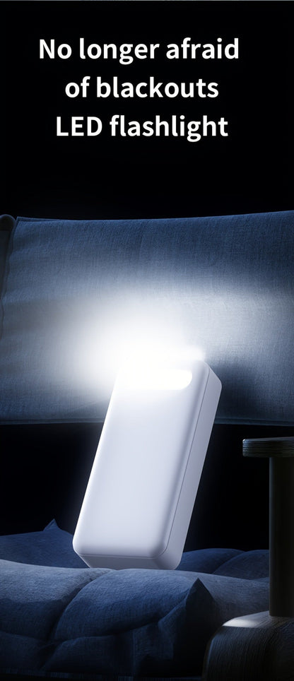 Power Bank 60000mAh 22.5W with Multi-Device Port Layout, LED Light and Digital Display in Three Colors