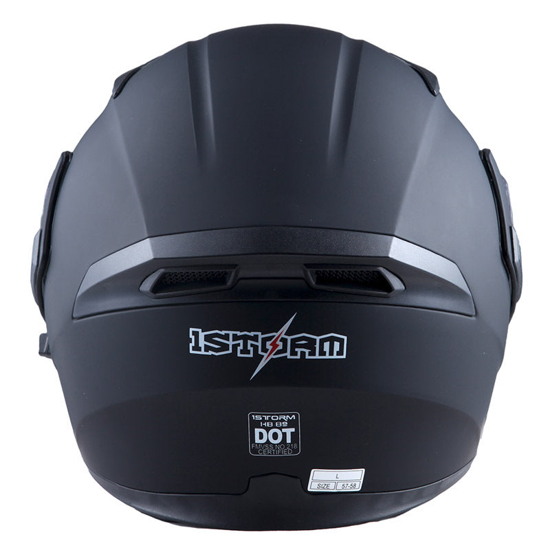 Motorcycle Modular Full Face Helmet Flip Up Dual Visor Inner Smoked Shield Lightweight Aerodynamic Thermoplastic Shell Removable Washable Interior for Men Women, Multiple Colors S M L XL