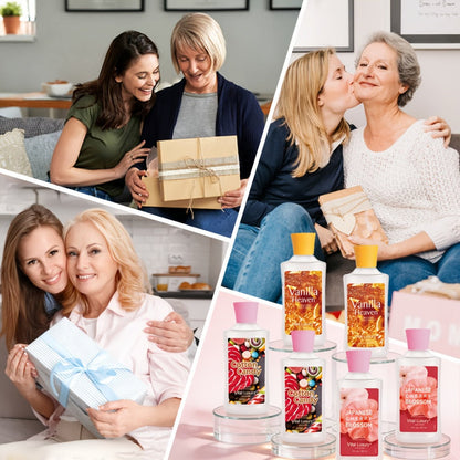 Scented Body Lotion in Japanese Cherry Blossom, Vanilla Heaven or Cotton Candy Bottles and Two-Piece Sets