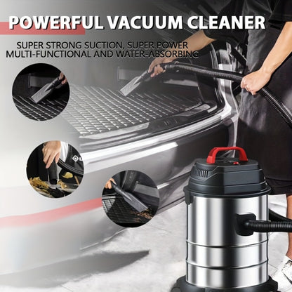 Wet Dry Vacuum Cleaner High-Power Bucket Type 5.28 to 6.6 Gallon Super Suction for Car and Home Dual-Use Cartridge Filter 40dB Quiet Motor Large Capacity Upgraded Deluxe Edition with Accessories