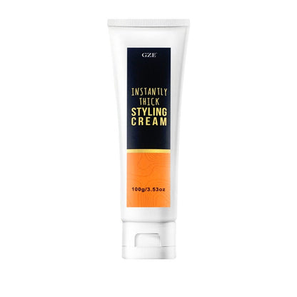 GIZE 100g Hair Styling Cream in Black-and-White Squeeze Tube for Hair Texture Styling Application