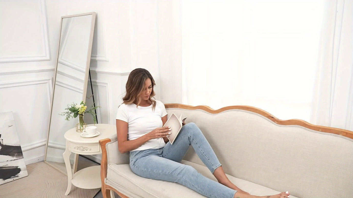 Gray Reading Lap Cushion with Armrests, Cup Holder, Side Pocket and Removable Top Pad for Bed or Sofa