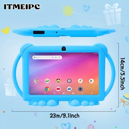 Android Tablet 7-Inch Kids Model with Android 14, WiFi 6, Parental Controls and Protective Case