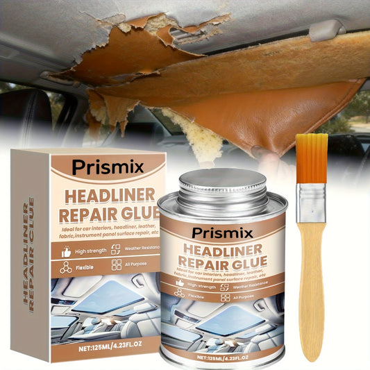 Car Interior Adhesive & Roof Repair Glue – Fabric, Leather & Plastic Headliner Repair Gel for Auto Interiors