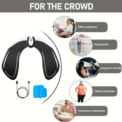 Fitness Equipment Electronic Stimulation Hip Pad with U-Shaped Wearable Form Controller and TT-HB Kit