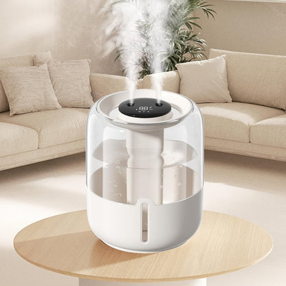 Humidifier 6.8L Top-Fill Dual-Mist Model with 10/20-Hour Spray Modes and Low-Water Auto Stop