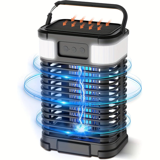 Bug Zapper | Solar 5-in-1 Lantern 3500mAh Indoor Outdoor Garden Camping