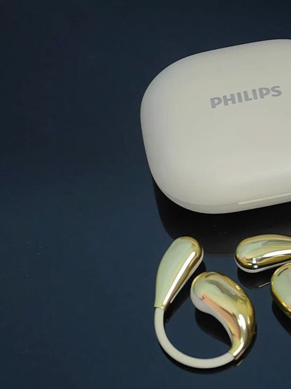 Wireless Earbuds Philips TAT2769 Bluetooth 5.4 Earhooks with Noise-Cancelling Call Mic in Three Colors