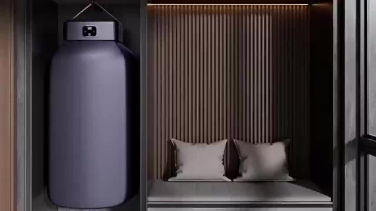 Portable Clothes Dryer with Fabric Drying Bag and Beige1, Beige2 or UV Deluxe Checkout Models