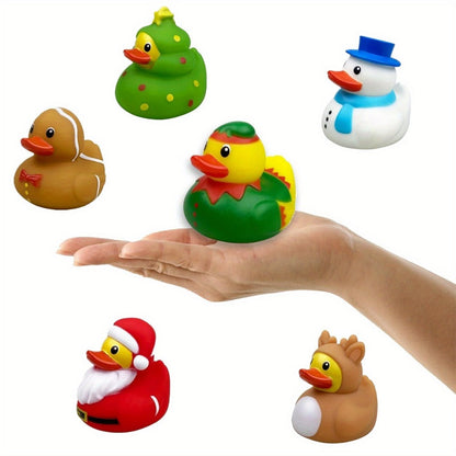 Light Up Duck Bath Toys for Toddlers – Color-Changing Floating Rubber Ducks, Sensory Water Bath Time Toys for Boys & Girls, Fun Pool Toys & Birthday Christmas Halloween Gift (Random Colors)