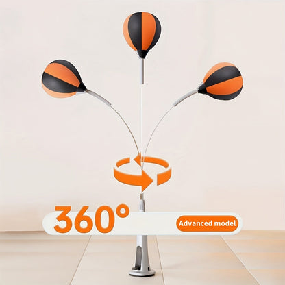 Adjustable Floor-Standing Boxing Reflex Ball with Four Equipment Options and 143–165 cm Height Range
