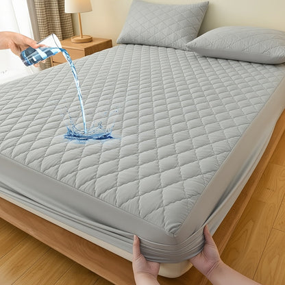 Fitted Mattress Protector with Deep Pocket in Twin, Full, Queen and King Sizes and Multiple Colors