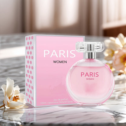 Perfume for Women Paris Lady 100ml Spray with Sweet Fruit, Floral, Soft Wood and Warm Musk Profile