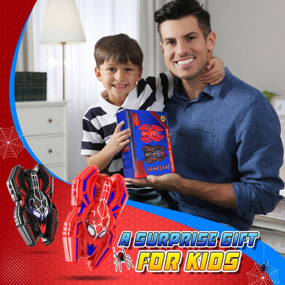 Spider Walkie Talkies for Kids – Long Range Outdoor Toy for Boys & Girls Ages 3-8, Camping Hiking Adventure Gift, 1-Pack & 2-Pack, Red Black & Pink