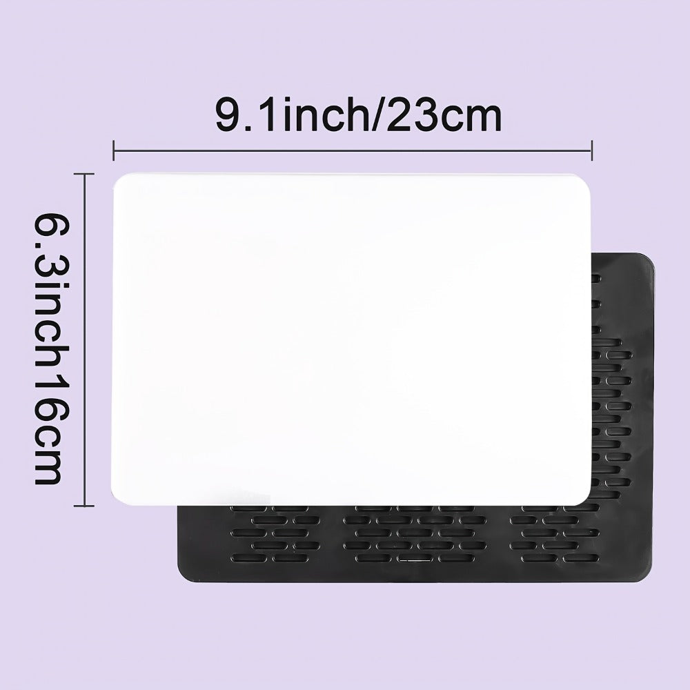 Square LED Ring Light Kit 10 Inch with 63" Adjustable Tripod Stand & Phone Holder – 3 Color Modes USB Powered Selfie Light for Live Streaming, Video Recording, TikTok, YouTube, Makeup & Home Studio