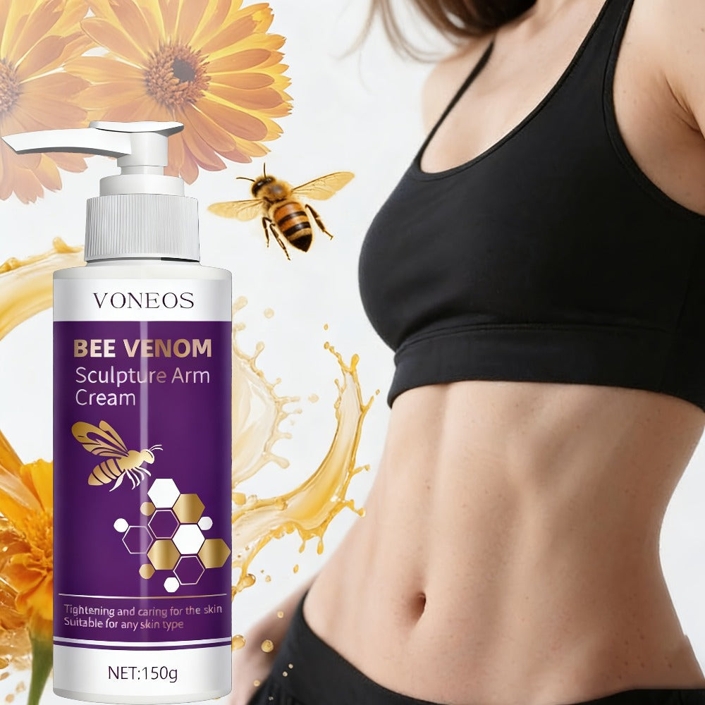 Body Cream VONEOS Bee Venom 150g Pump Bottle with One or Two Piece Options for External Arm Application