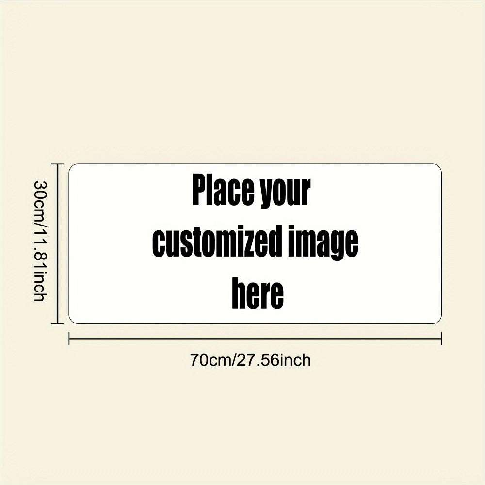 Custom Photo Mouse Pad Large Personalized Desk Mat Print Your Own Image or Text Base Extended for an Everyday Personal Care Routine