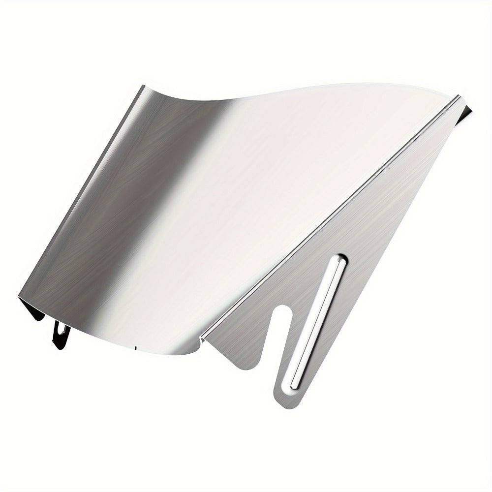Stainless-Steel-Style Stand Mixer Pouring Chute in One- or Two-Piece Checkout Configurations