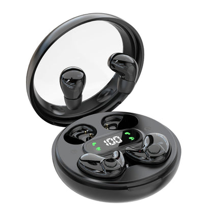 2-in-1 Wireless Earphones Couples Shared Audio Long Battery Life Clear Sound TV Movies Music Running Type-C Charging Condenser Mic Semi-Open iOS Android