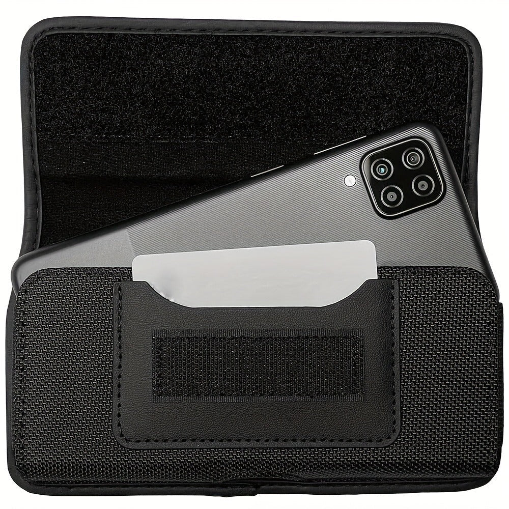 Phone Case Rotating Belt Clip Holster with Card Slot and Snap Closure for iPhone 16E and iPhone 17 Series